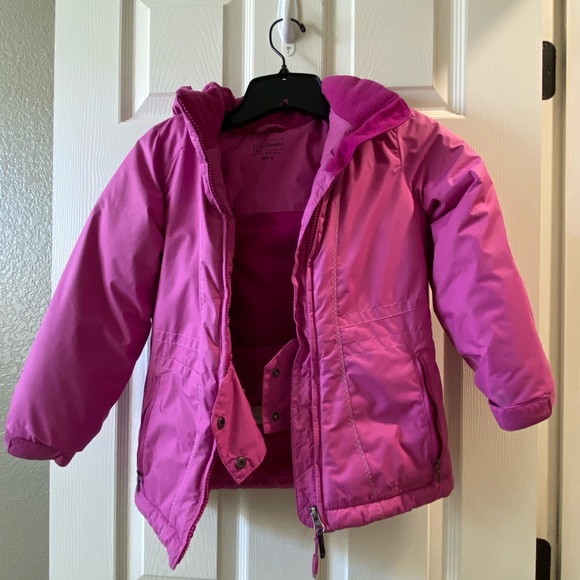 L.L. Bean girls snow jacket - Picture 3 of 9